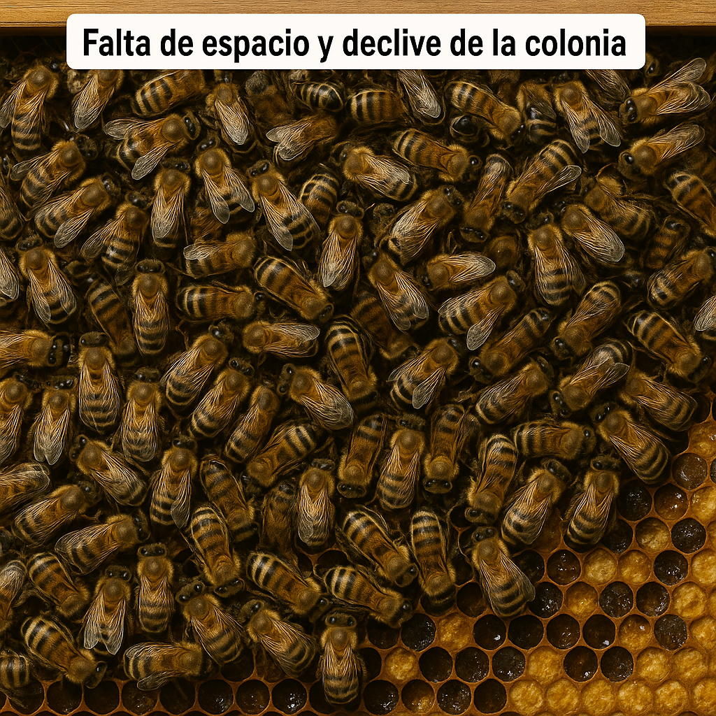 Fase 12: Falta de espacio y declive de la colonia
